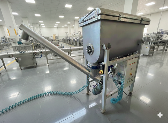 Vidalı Konveyör Sistemi (Helezon Konveyör)